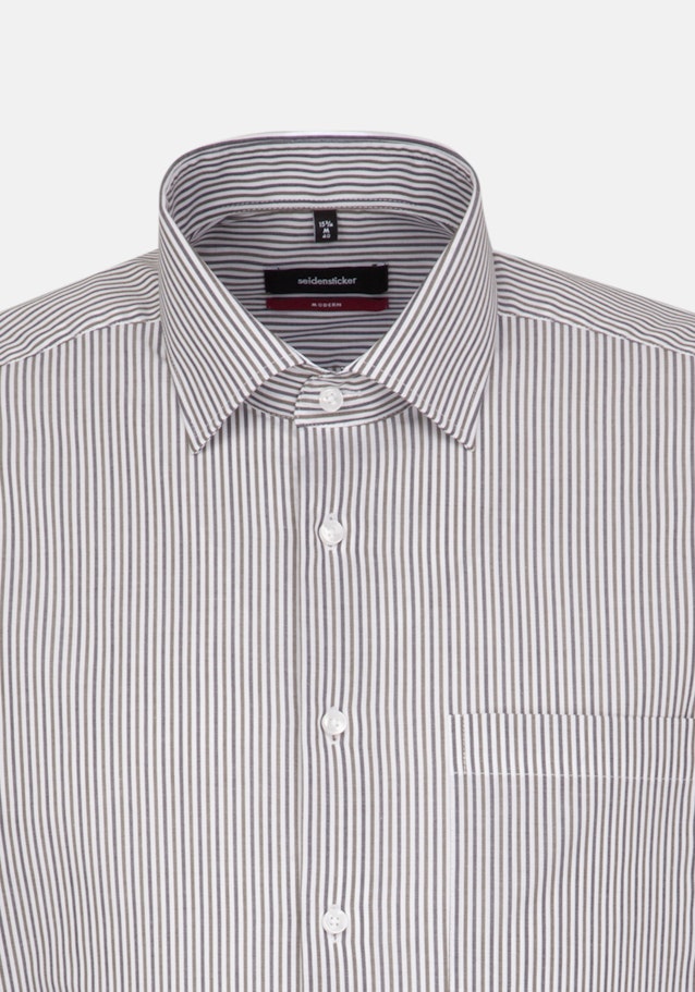 Non-iron Poplin Business Shirt in Regular with Kent-Collar in Green |  Seidensticker Onlineshop