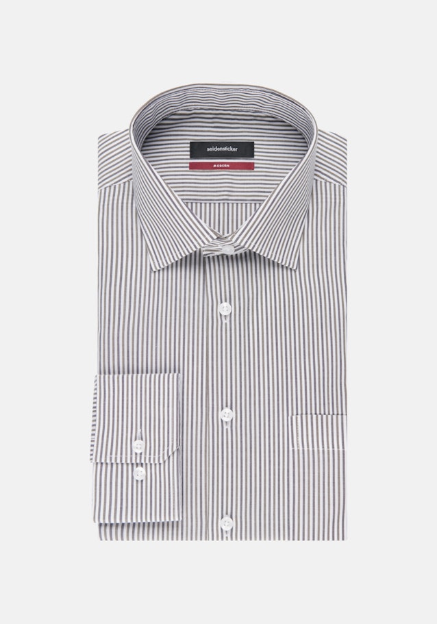 Non-iron Poplin Business Shirt in Regular with Kent-Collar in Green |  Seidensticker Onlineshop