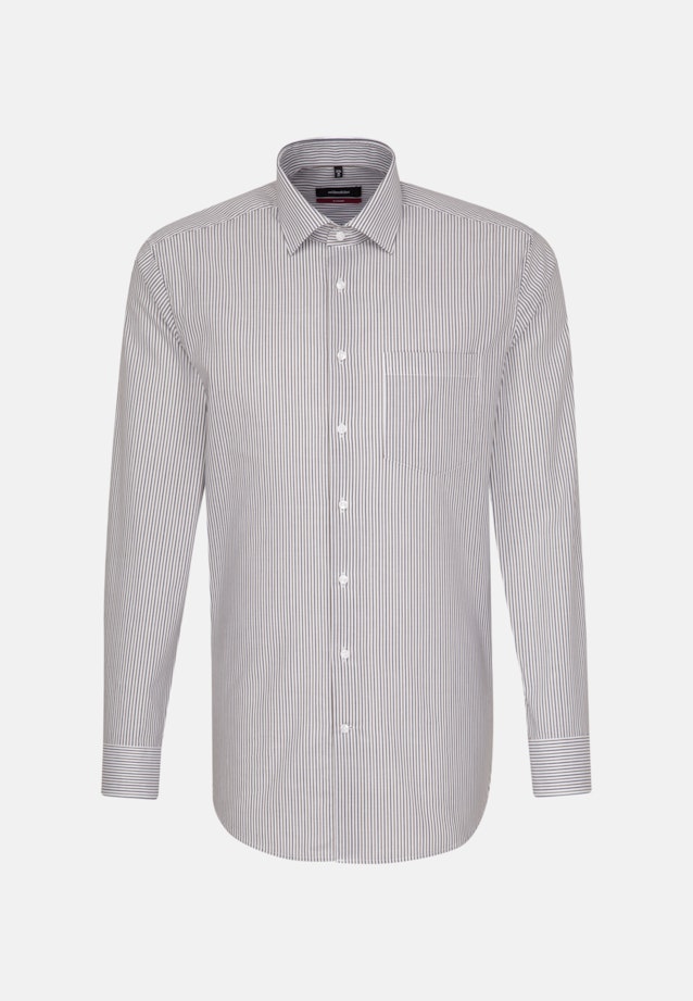 Regular Business Shirt Stripes in Green |  Seidensticker Onlineshop