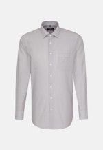 Regular Business Shirt Stripes in Green |  Seidensticker Onlineshop
