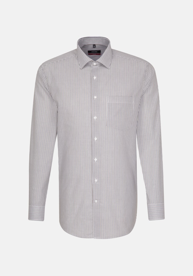 Chemise Business Regular Popeline Col Kent in Vert |  Seidensticker Onlineshop