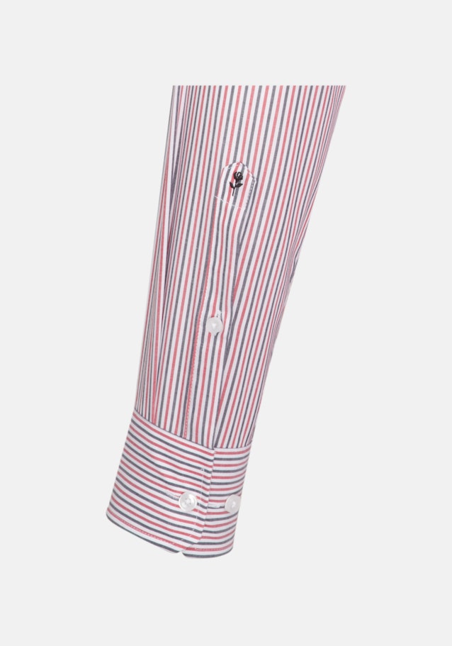 Regular Business Shirt Stripes in Red | Seidensticker Onlineshop