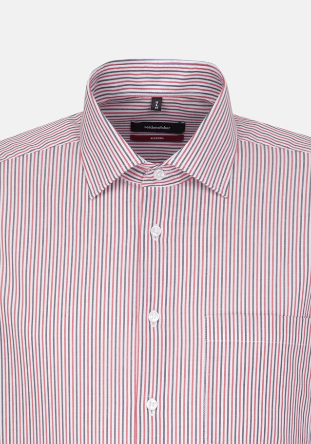 Regular Business Shirt Stripes in Red | Seidensticker Onlineshop