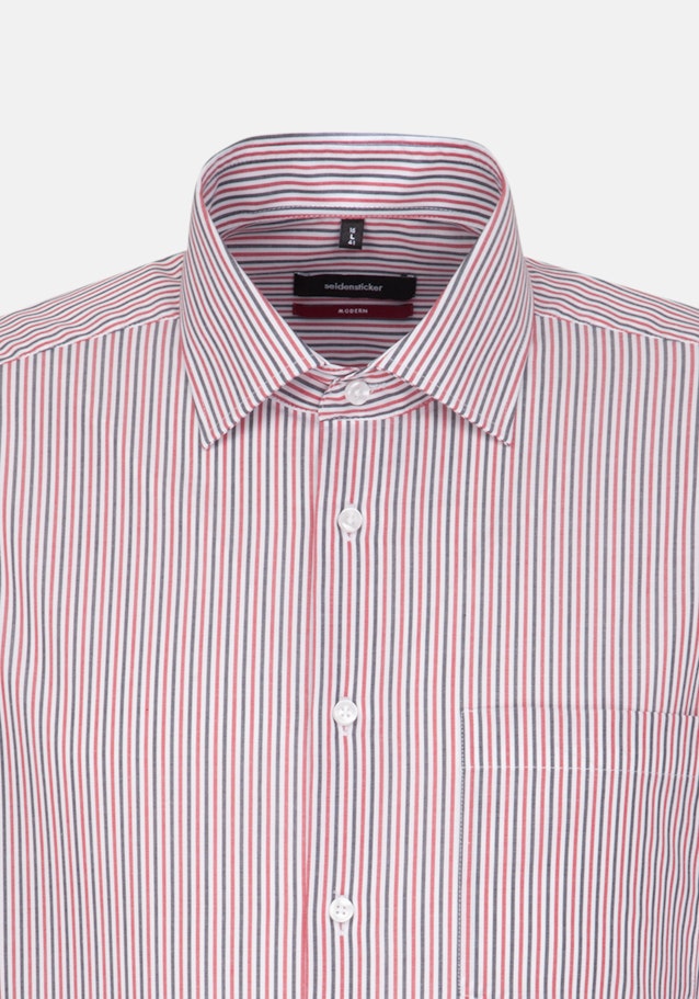 Non-iron Popeline Business overhemd in Regular with Kentkraag in Rood |  Seidensticker Onlineshop