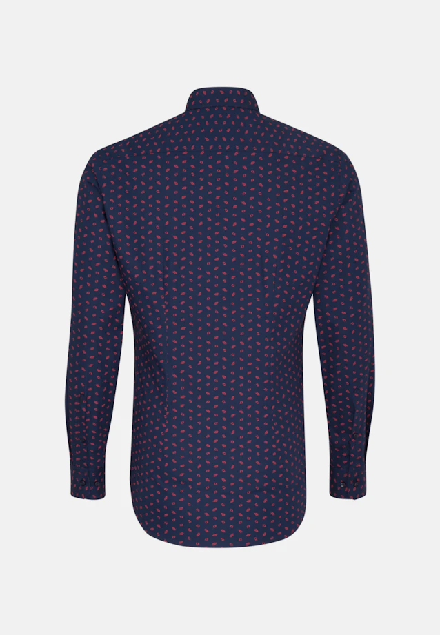 Slim Chemise Business Imprimé in Bleu Foncé |  Seidensticker Onlineshop