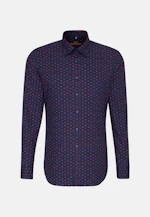 Slim Chemise Business Imprimé in Bleu Foncé |  Seidensticker Onlineshop