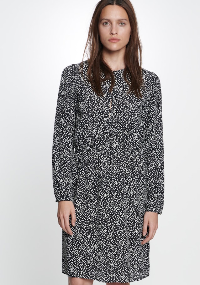 Kleid Druck in Grau | Seidensticker Onlineshop