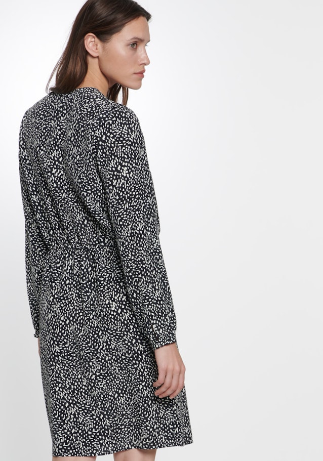 Krepp Midi Kleid in Grau |  Seidensticker Onlineshop