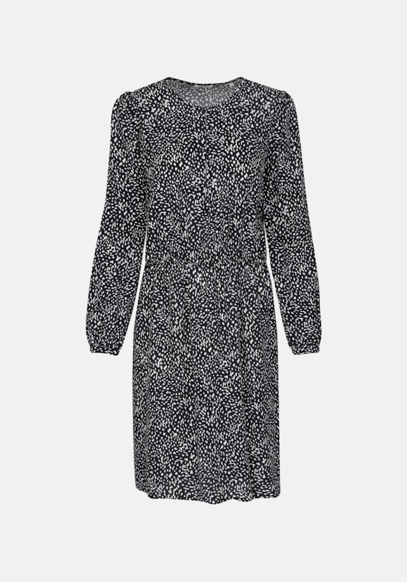 Krepp Midi Kleid in Grau |  Seidensticker Onlineshop