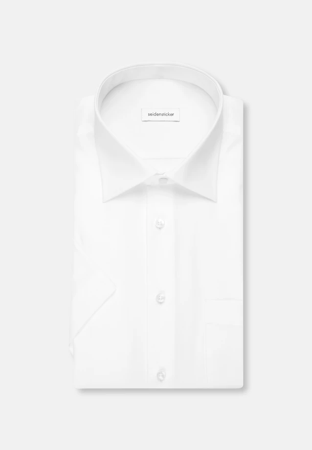 Comfort Business Hemd Uni in Weiß |  Seidensticker Onlineshop