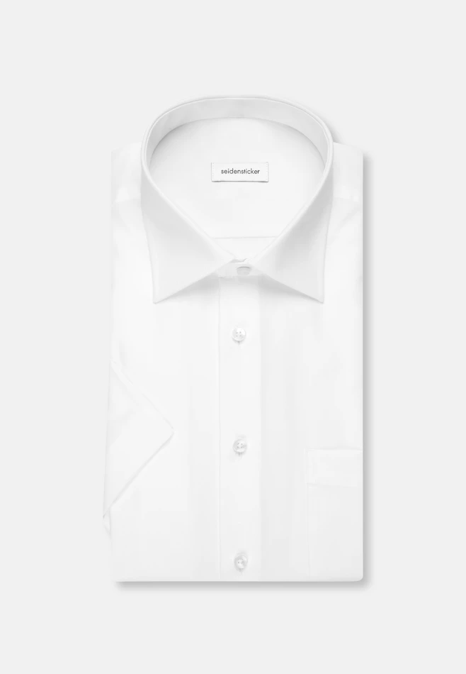 Comfort Business shirt Uni in White | Seidensticker online shop