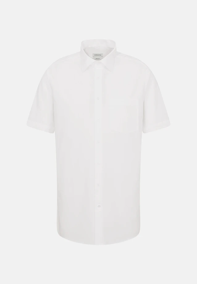 Comfort Business Hemd Uni in Weiß |  Seidensticker Onlineshop