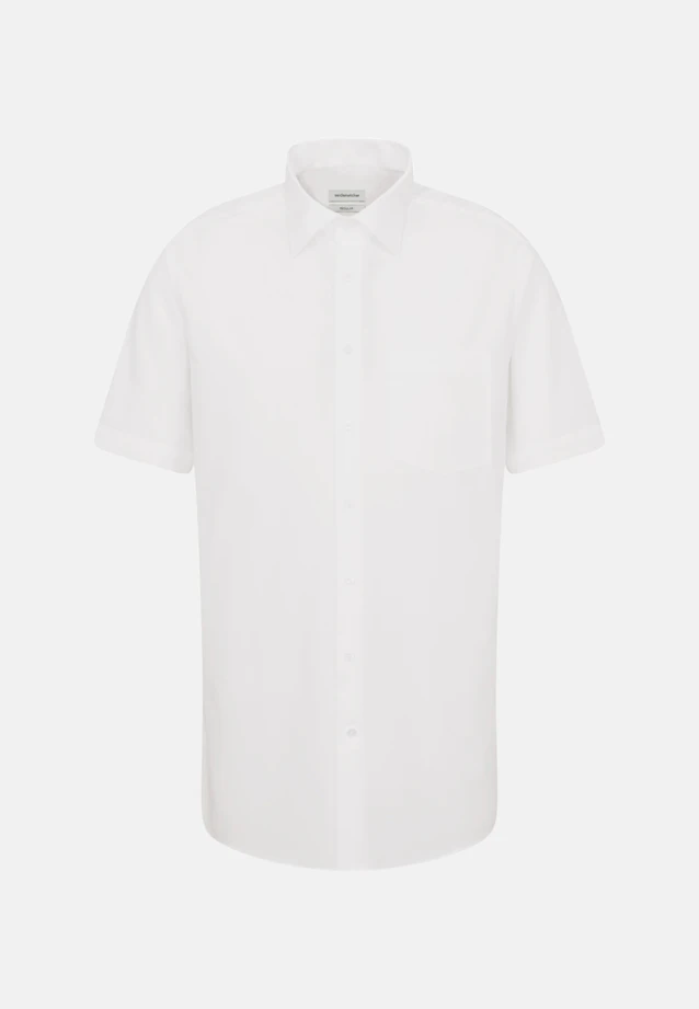 Comfort Business Hemd Uni in Weiß |  Seidensticker Onlineshop