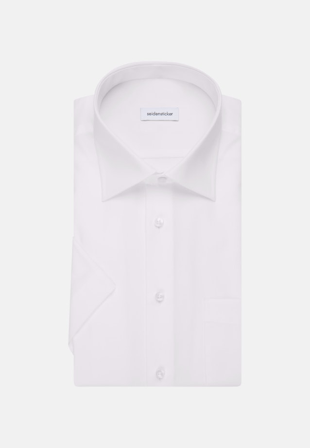 Chemise Business Comfort Manche courte sans repassage in Blanc |  Seidensticker Onlineshop