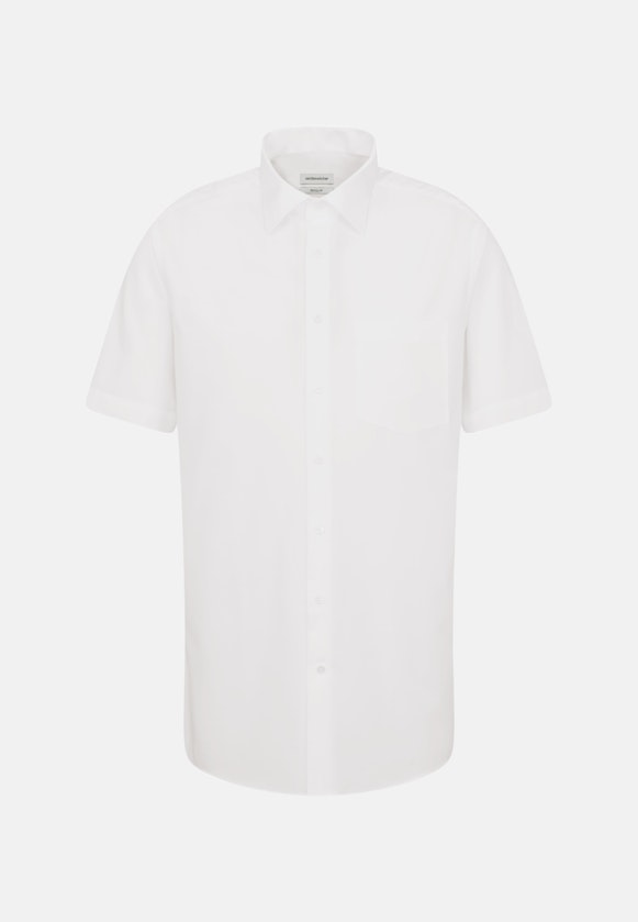 Chemise Business Comfort Manche courte sans repassage in Blanc |  Seidensticker Onlineshop