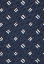 Large (7cm) Tie Small pattern in Dark Blue |  Seidensticker Onlineshop
