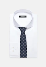 Large (7cm) Tie Small pattern in Dark Blue |  Seidensticker Onlineshop