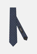 Large (7cm) Tie Small pattern in Dark Blue |  Seidensticker Onlineshop